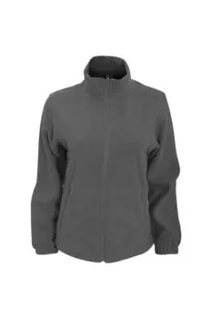 Флисовая куртка на полной молнии (280 GSM) 2786, серый