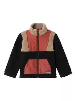 Флисовая куртка NAME IT Fleece Jacket NKMMilano, черный