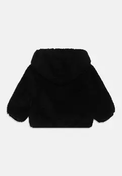 Флисовая куртка Newborn Mix Media Hooded Unisex Calvin Klein, черный