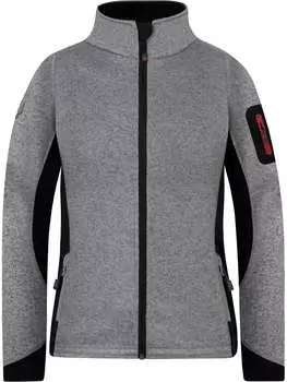 Флисовая куртка Normani Outdoor Sports Damen Strickjacke „Pukaskwa“, серый