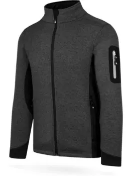 Флисовая куртка Normani Outdoor Sports Herren Strick-Fleecejacke Wapusk, антрацит