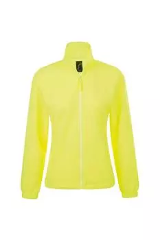 Флисовая куртка North с молнией во всю длину SOL'S, желтый