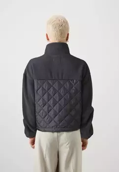 Флисовая куртка ONLLINDSEY TEDDY MIX JACKET ONLY Petite, темно-серый