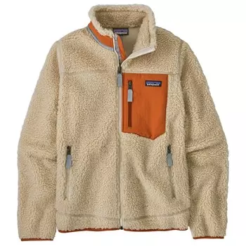 Флисовая куртка Patagonia Classic Retro-X Jacket, цвет Dark Natural with Redtail Rust