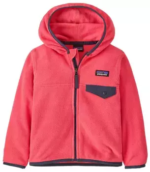 Флисовая куртка Patagonia для мальчиков Micro D Snap-T, цвет Sierra Pink