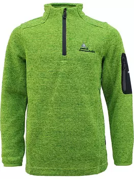 Флисовая куртка Peak Mountain Fleecepullover, зеленый