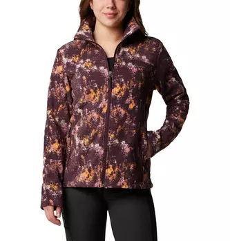 Флисовая куртка почти треккинг Columbia, фиолетовый