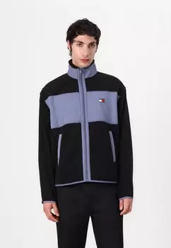 Флисовая куртка POLAR Tommy Jeans, черный