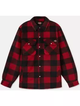 Флисовая куртка Portland Shirt Dickies, красный