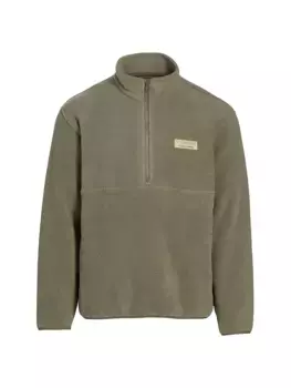 Флисовая куртка Primo с молнией до четверти Outdoor Voices, цвет tea tree