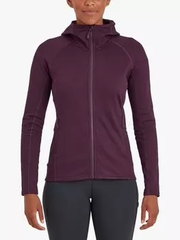 Флисовая куртка Protium на молнии с капюшоном Montane, саскатун берри