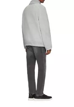 Флисовая куртка QS, светло-серый