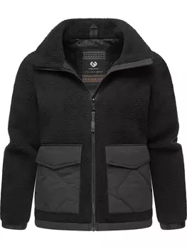 Флисовая куртка ragwear Arctika, черный