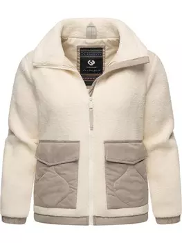 Флисовая куртка ragwear Arctika, цвет off white