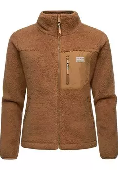 Флисовая куртка Ragwear, цвет brown sugar