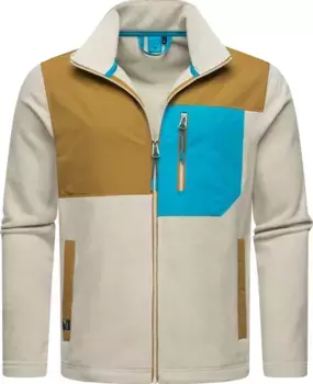 Флисовая куртка Ragwear "Flettcher", без капюшона, мужская базовая плюшевая куртка, коричневый