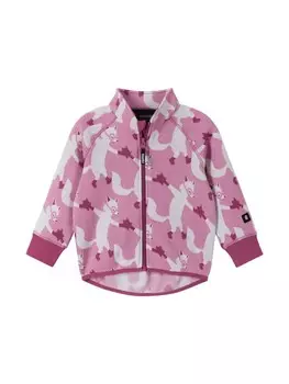 Флисовая куртка Reima Ornamen, цвет mauve pink
