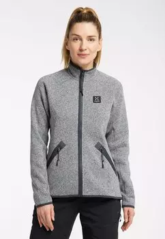 Флисовая куртка RISBERG Haglfs, цвет concrete