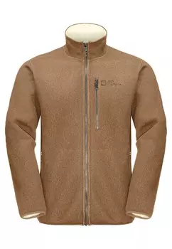 Флисовая куртка ROBSON FJORD Jack Wolfskin, коричневый