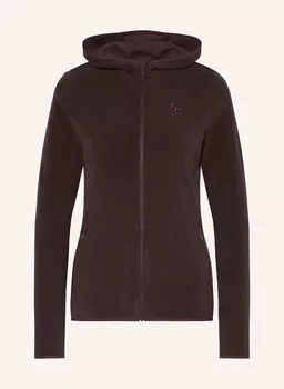 Флисовая куртка рой odlo, темно-красный