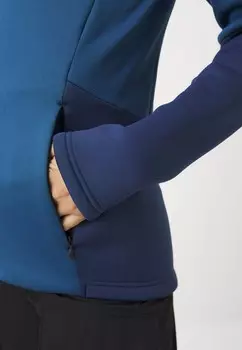 Флисовая куртка ROSITA FULLZIP Didriksons, синий