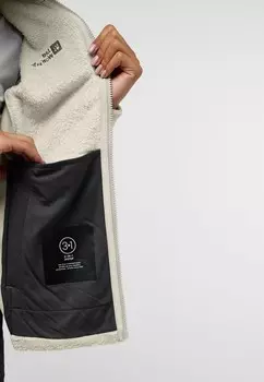 Флисовая куртка ROTWAND FZ W Jack Wolfskin, серый