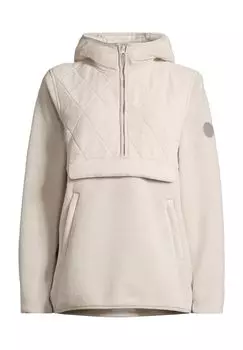 Флисовая куртка с капюшоном для женщин moorhead, цвет Silver Lin