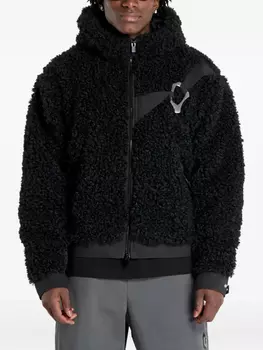 Флисовая куртка с капюшоном HELIOT EMIL, черный