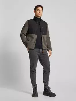 Флисовая куртка с нашивкой-лейблом camel active