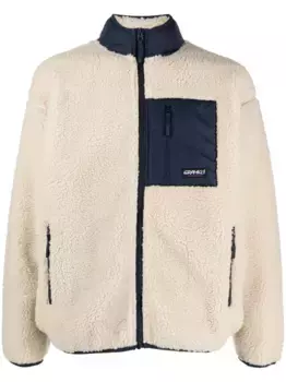 Флисовая куртка с нашивкой-логотипом Gramicci, нейтральный