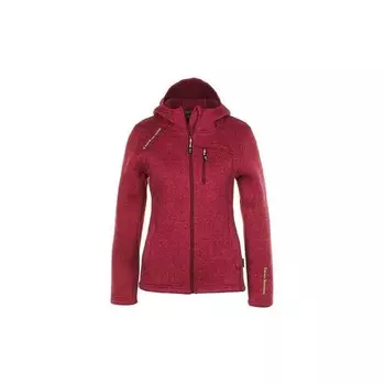 Флисовая куртка с воротником женская Peak Mountain Alaine, цвет rosa