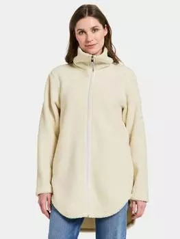 Флисовая куртка с ворсом umi Didriksons, цвет White Foam