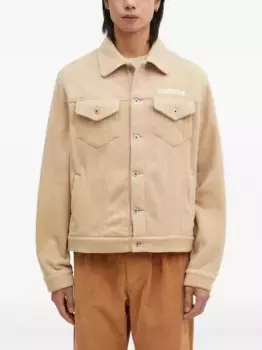 Флисовая куртка с вышитым логотипом ICECREAM, нейтральный