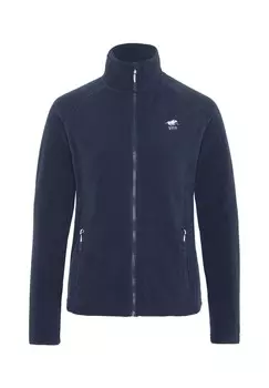 Флисовая куртка с высоким воротником POLO SYLT, цвет 19-4010 Total Eclipse