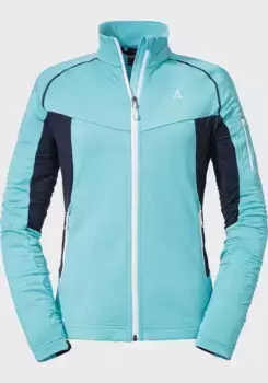 Флисовая куртка Schffel "Fleece Jacket Hydalen L", без капюшона, синий