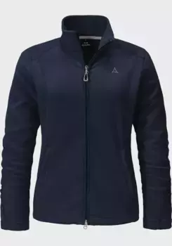 Флисовая куртка Schffel "Fleece Jacket Leona3", без капюшона, синий