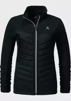 Флисовая куртка Schffel "Fleece Jacket Parsenn L", без капюшона, черный