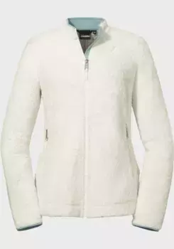 Флисовая куртка Schffel "Fleece Jacket Southgate L", без капюшона, белый