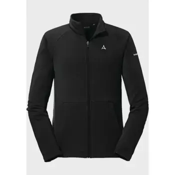 Флисовая куртка Schffel "Fleece Jacket Toreck M", без капюшона, черный