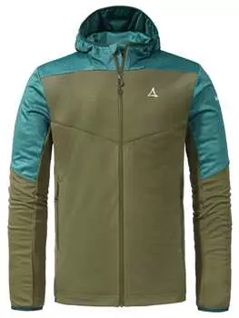 Флисовая куртка Schffel Fleecejacke Fleece Hoody Svardalen M, цвет balsam green