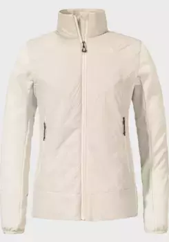 Флисовая куртка Schffel "Hiking Hybrid Jk Style Cascata WMS", без капюшона, цвет 9040 - Natur