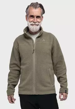 Флисовая куртка Schffel, коричневый