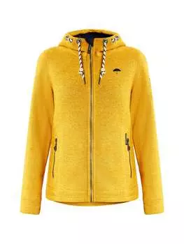 Флисовая куртка Schmuddelwedda, цвет senf melange