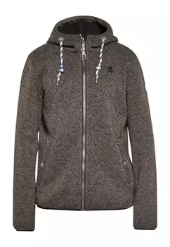 Флисовая куртка Schmuddelwedda, пятнистый серый