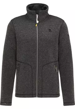 Флисовая куртка Schmuddelwedda Strick, цвет Grau Melange