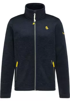 Флисовая куртка Schmuddelwedda Strick, цвет Marine Melange