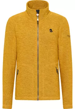 Флисовая куртка Schmuddelwedda Strick, цвет Senf Melange