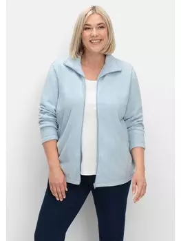 Флисовая куртка sheego, цвет bleu