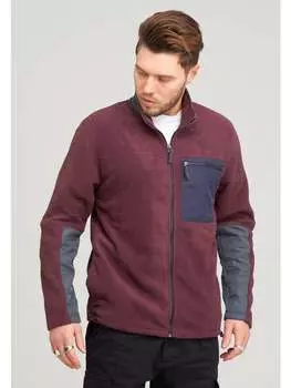 Флисовая куртка SOULSTAR, цвет weinrot