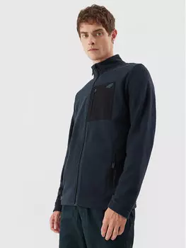 Флисовая куртка стандартного кроя 4F, синий